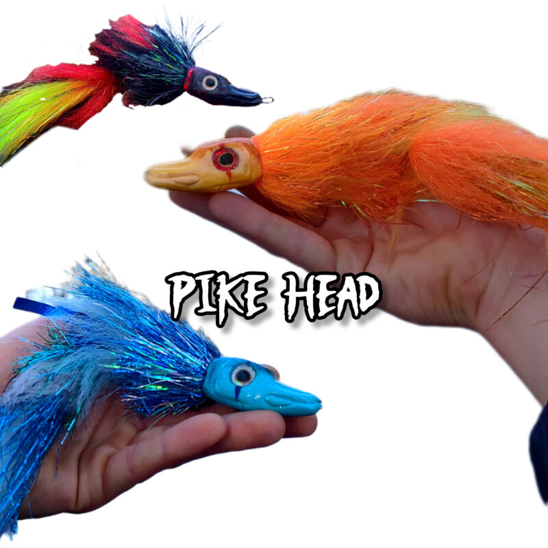 Pike Head Streamer Jerk 30cm